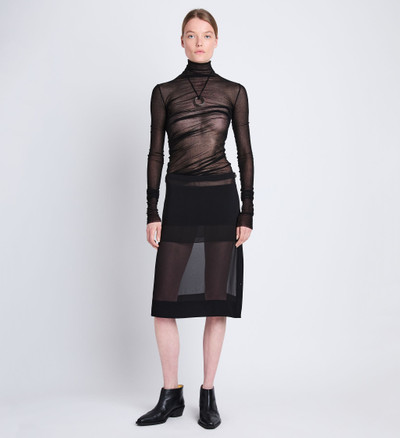 Proenza Schouler Technical Chiffon Skirt outlook