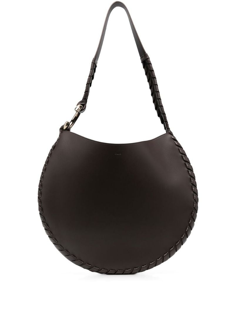 Moon leather shoulder bag - 1