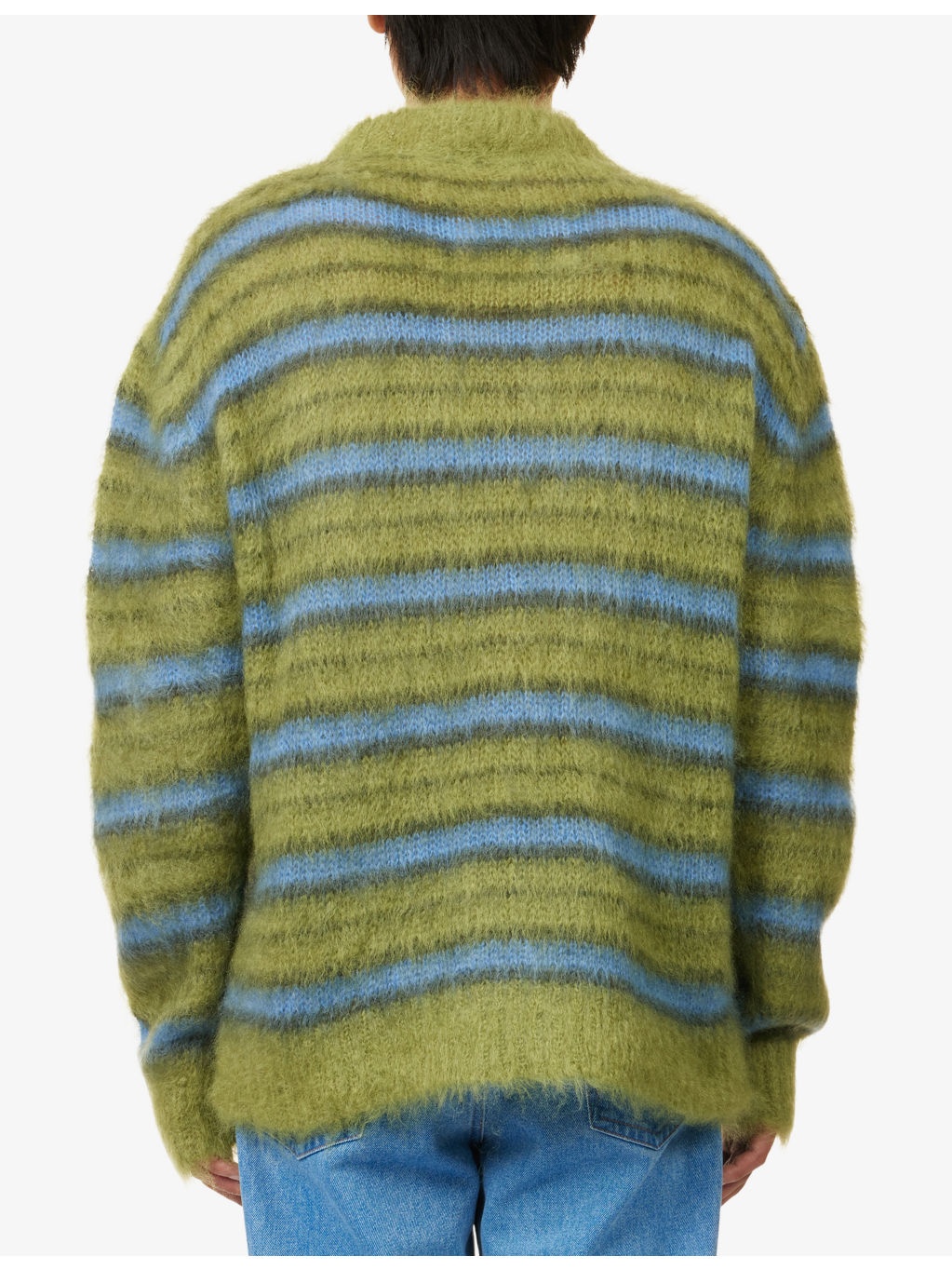 Fuzzy Wuzzy Striped Wool-Blend Jumper - 4