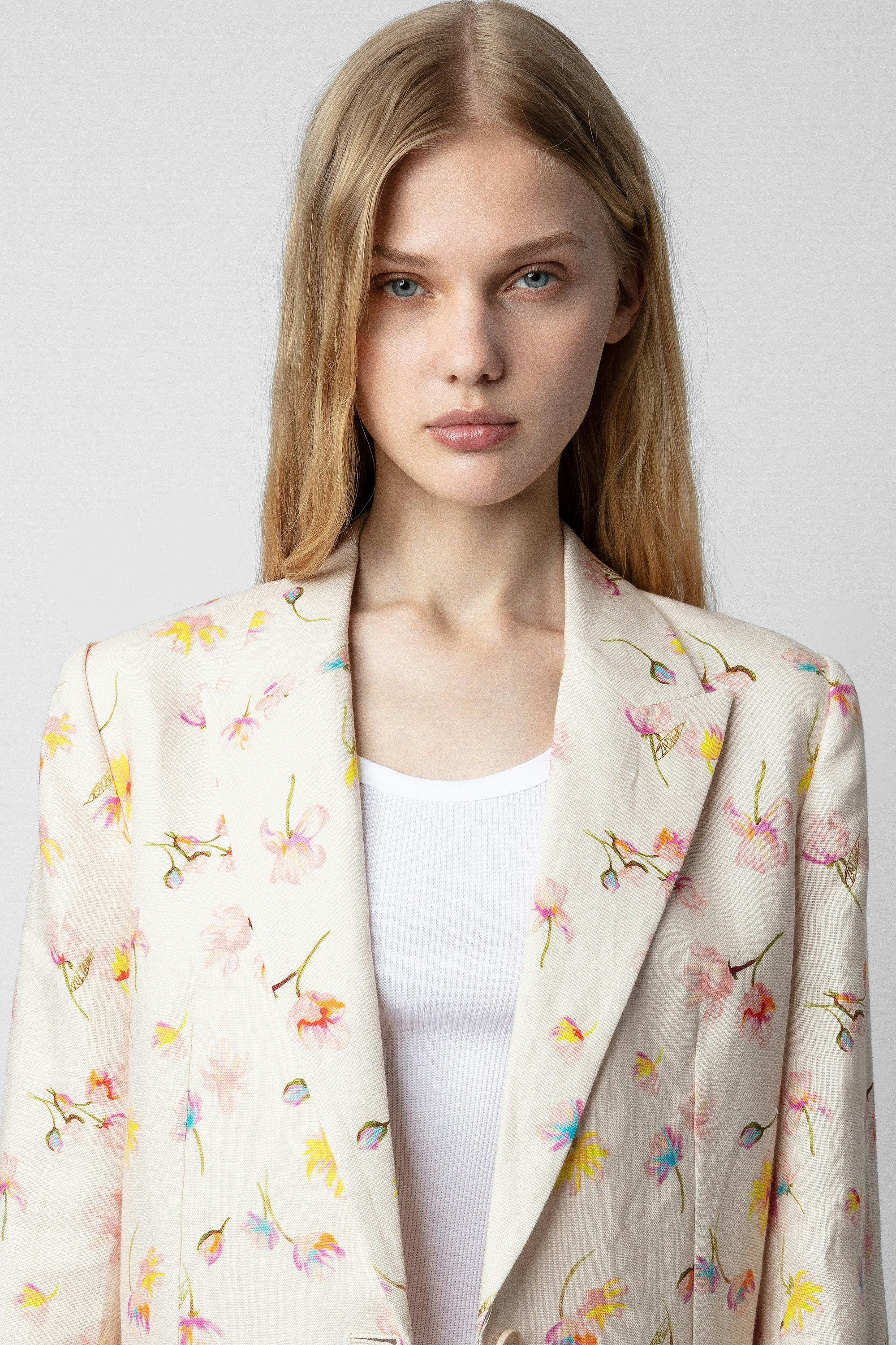 Vegy Linen Blazer - 4