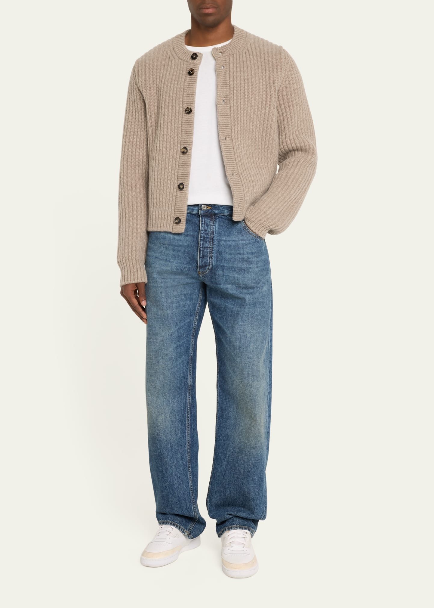 Men's Wool-Cashmere Cardigan - 2
