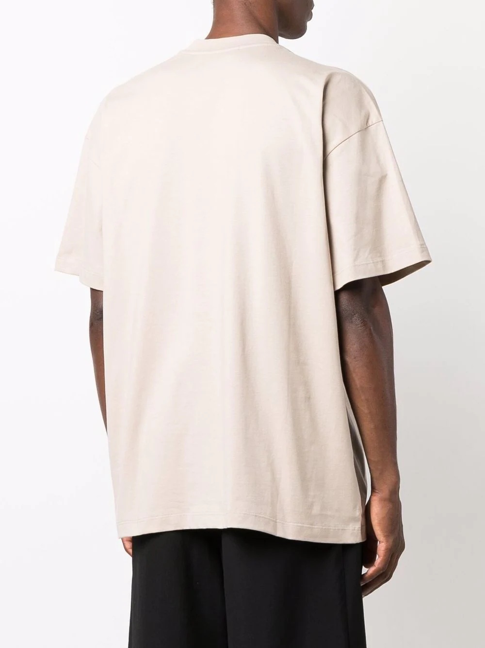 drop-shoulder cotton T-Shirt - 4