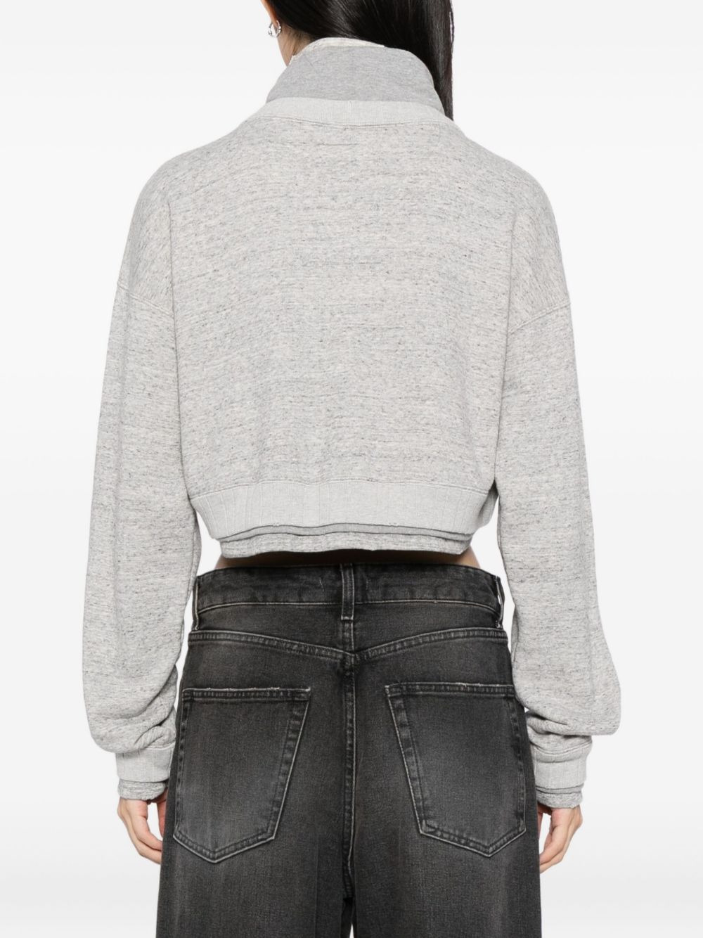 duck-embroidered sweatshirt - 4
