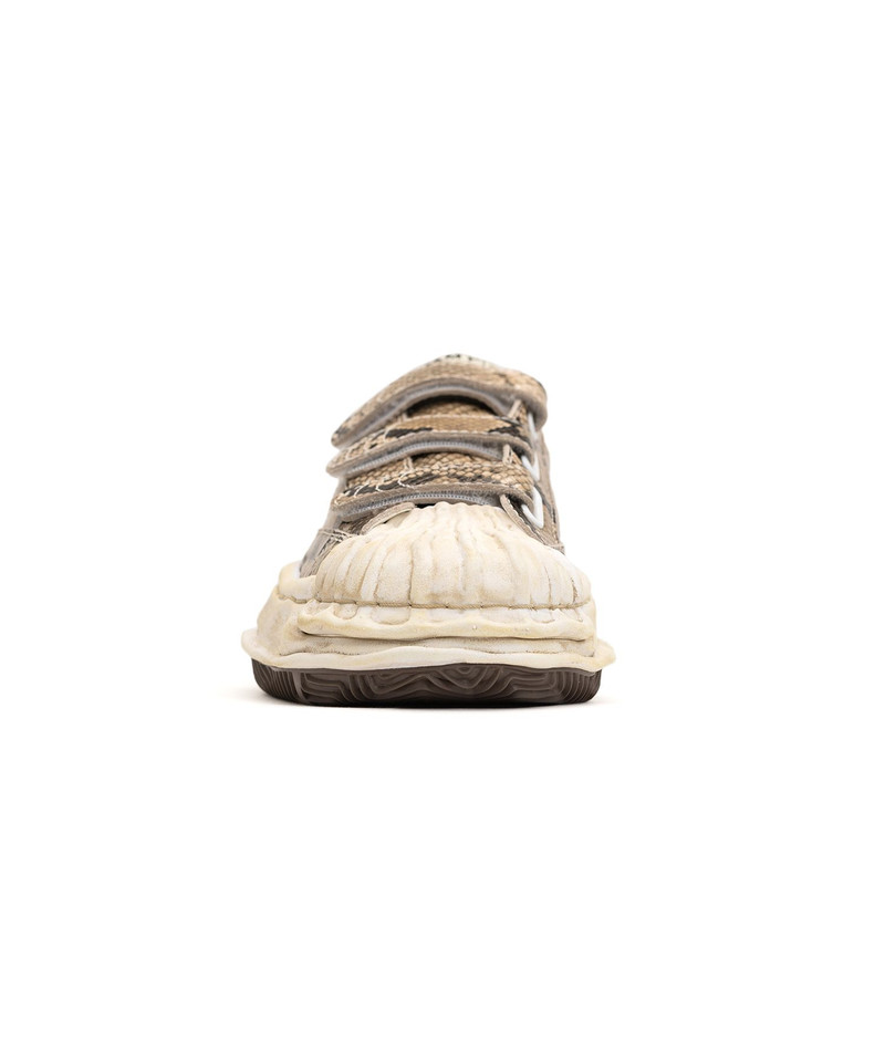 "BLAKEY" OG Sole Python Printed Leather Low-top Sneaker 15