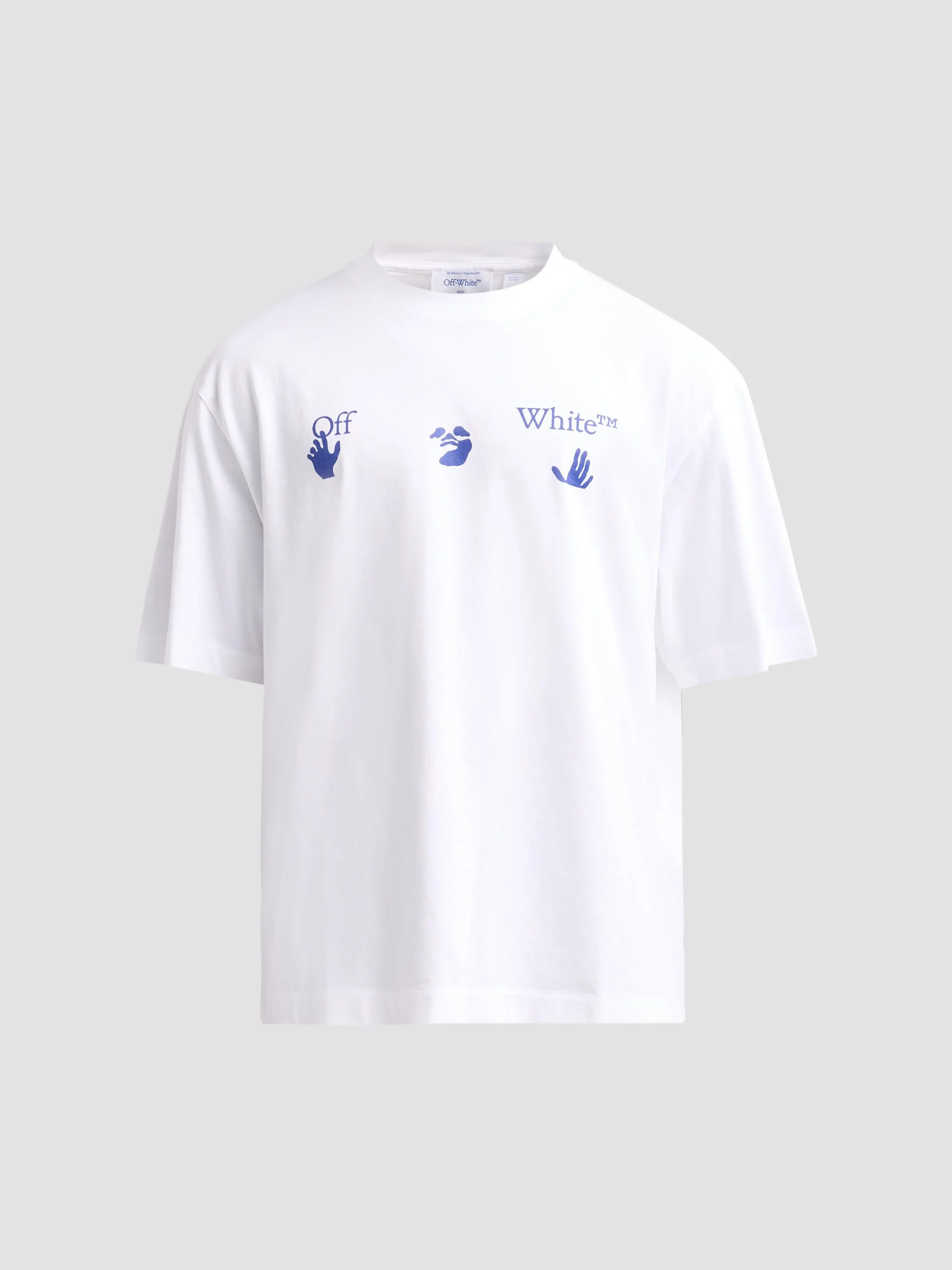 Men's Bacco Arrow Skate T-Shirt - White - 1