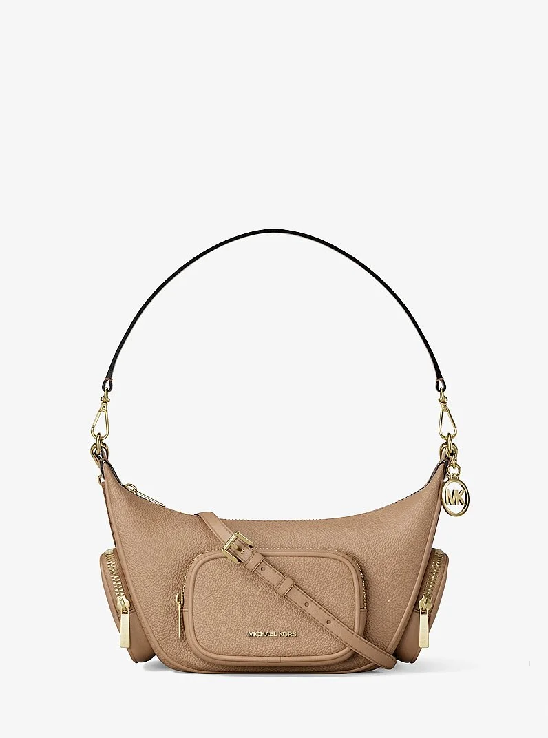 Merritt Small Pebbled Leather Crossbody Bag - 1