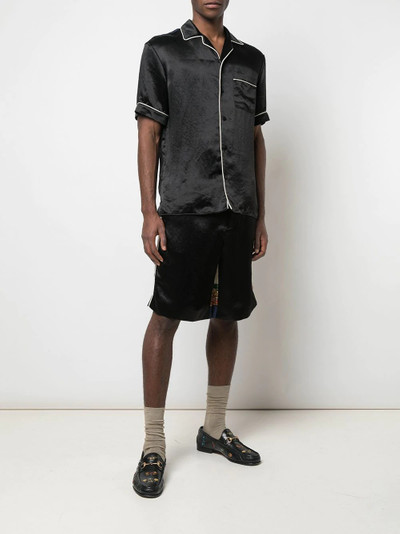 GUCCI panelled track shorts outlook