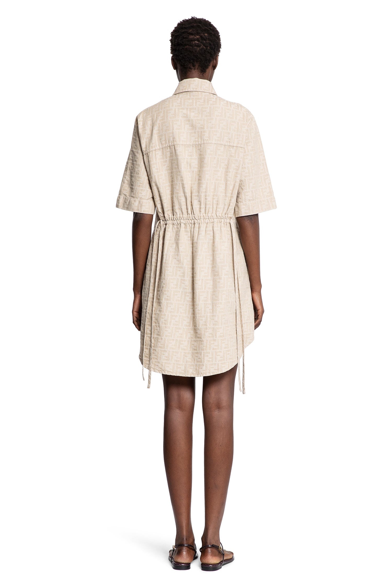 Ff-Chambray-Denim-Pocket-Shirt-Dress - 3