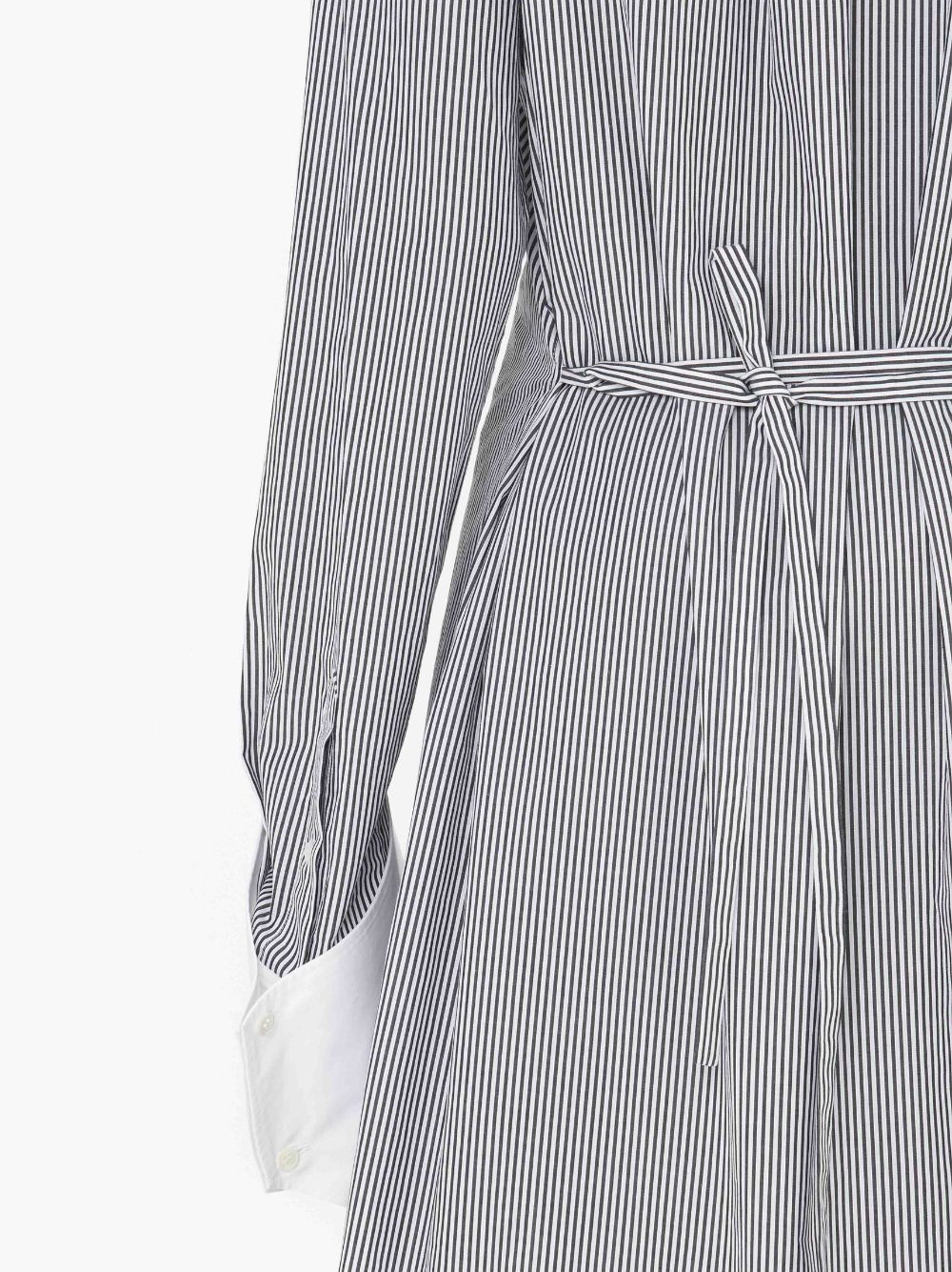 OVERSIZED CUFF SHIRT DRESS - 6