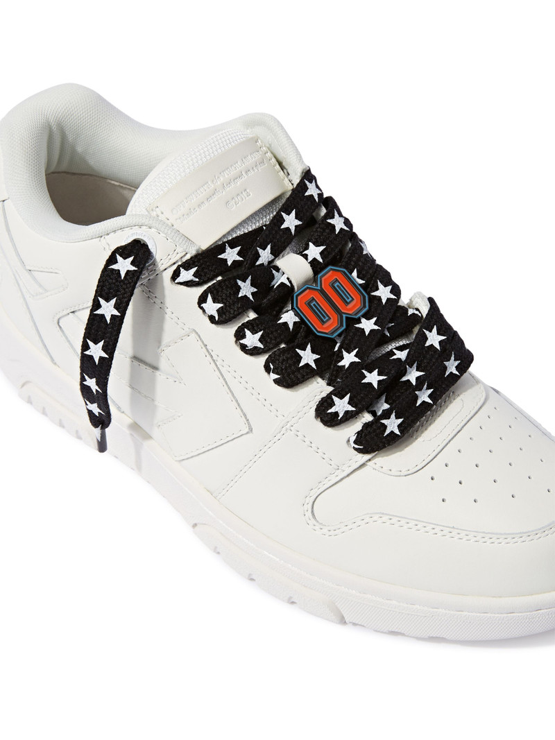 Black/White Star Laces 5