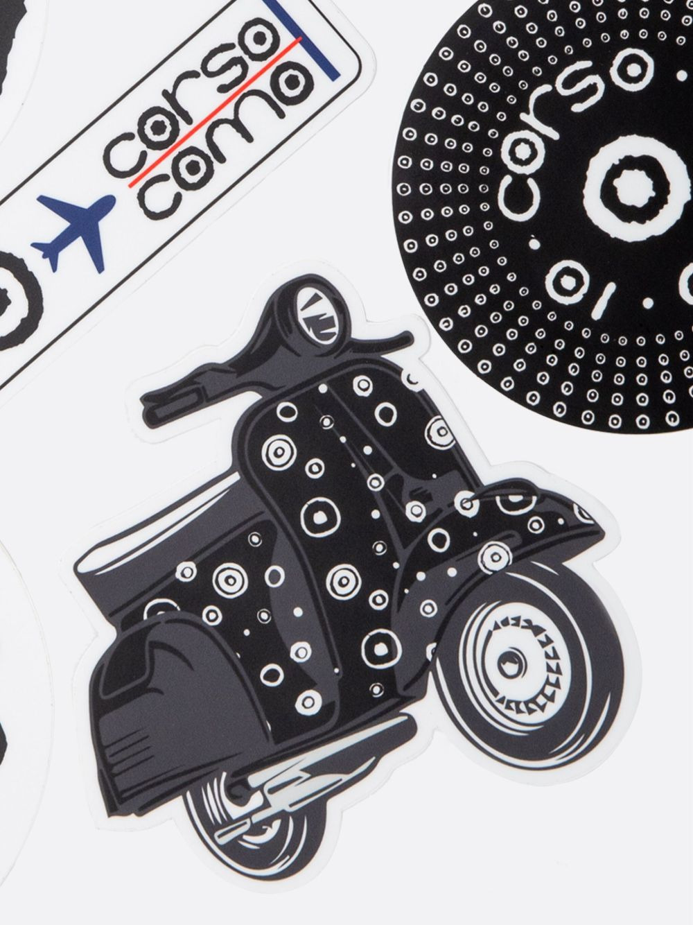 x 10 Corso Como luggage stickers (pack of six) - 2