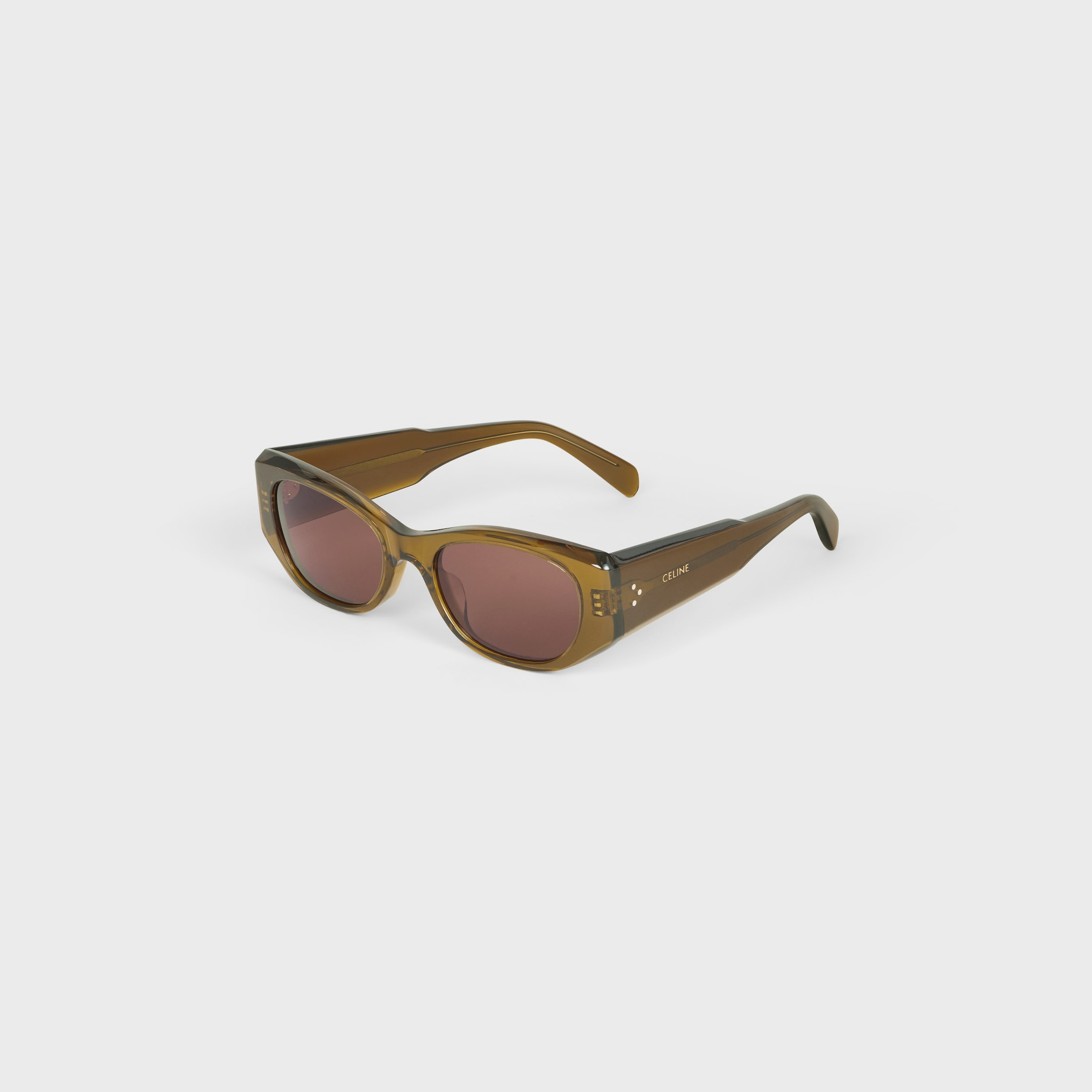 Rectangular S329 sunglasses in Acetate - 3