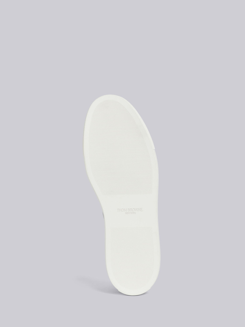 Navy Canvas Stripe Tennis Shoe 5