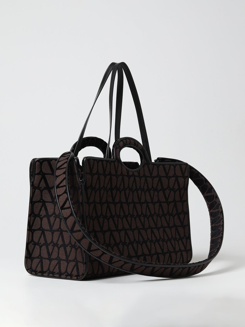 Valentino Valentino Garavani Le Troisième bag in Toile Iconographe cotton outlook