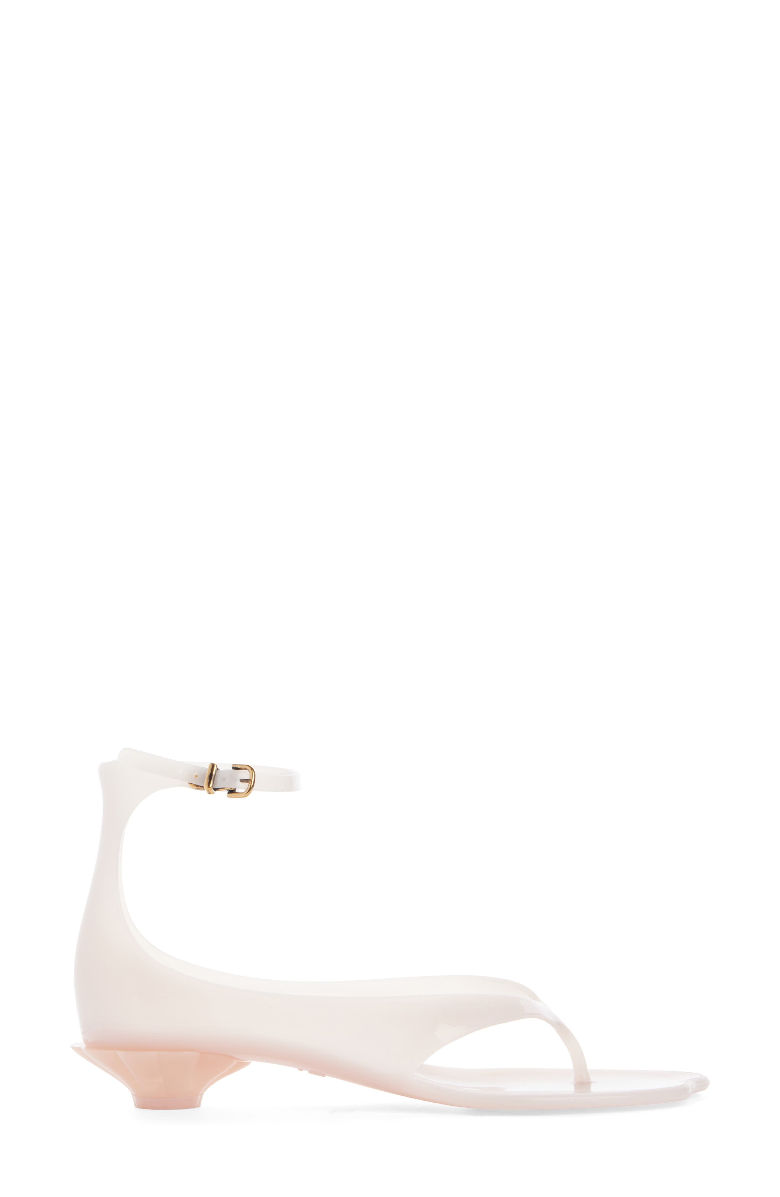 Chloé Jelly Ankle Strap Sandal in Blush Pink at Nordstrom - 3