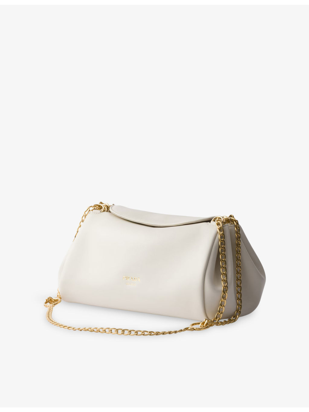 Tumulte Branded Leather Shoulder Bag - 5