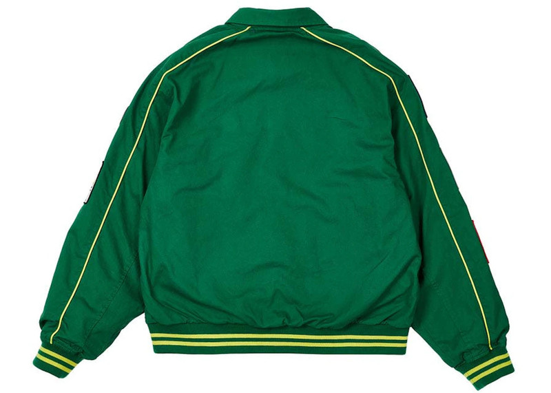 PALACE Palace Patches Cotton Bomber Kelly Green outlook