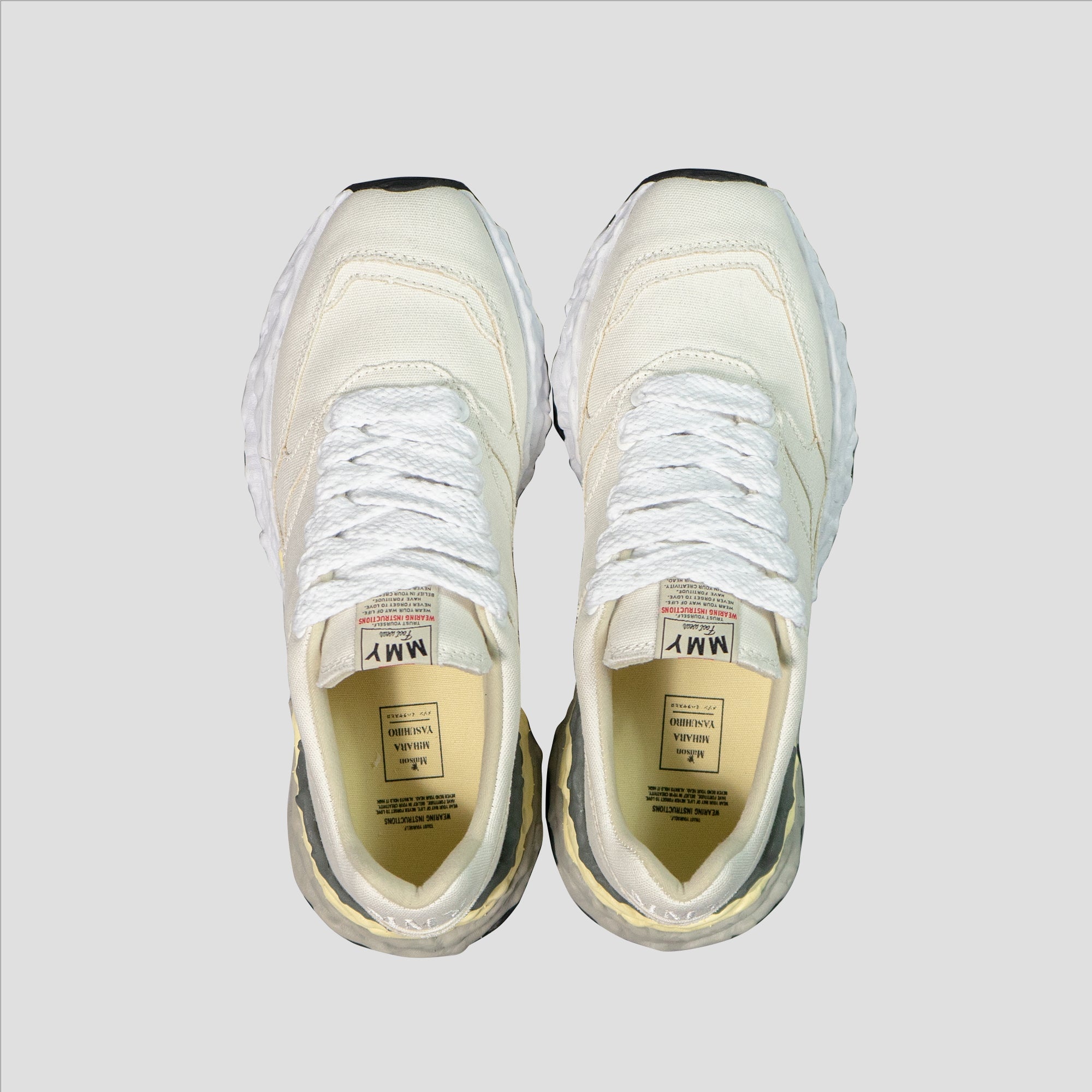 GEORGE OG SOLE LOW-TOP CANVAS SNEAKER - 3