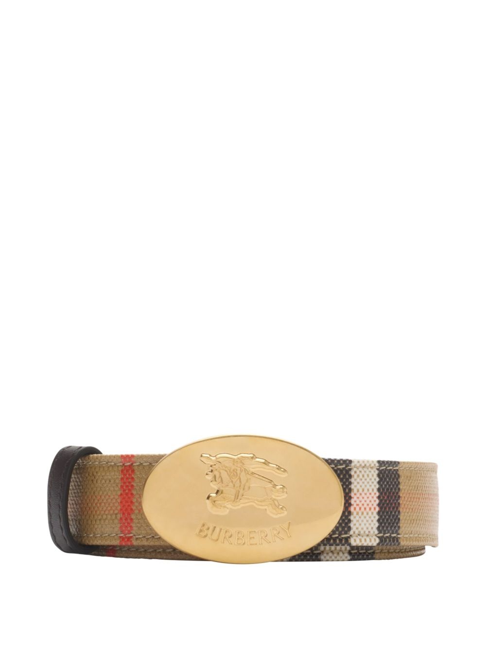 reversible checked belt​ - 1