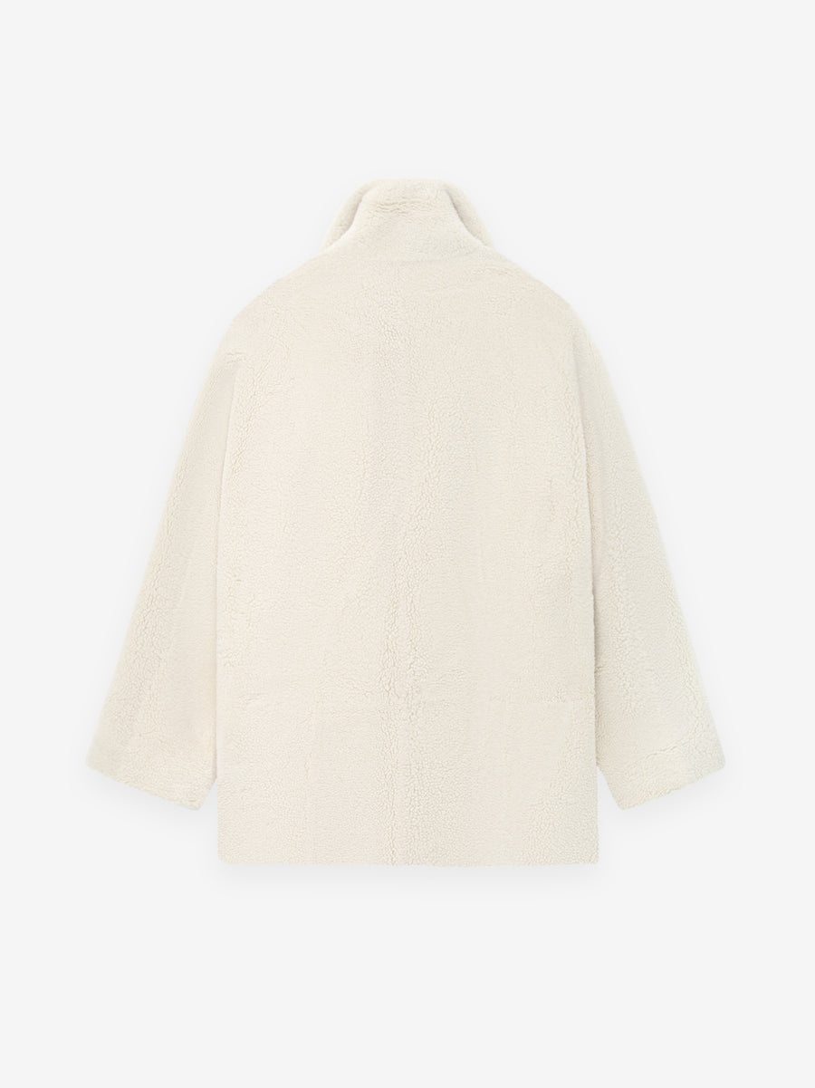 Sherpa Shawl Collar Jacket - 3