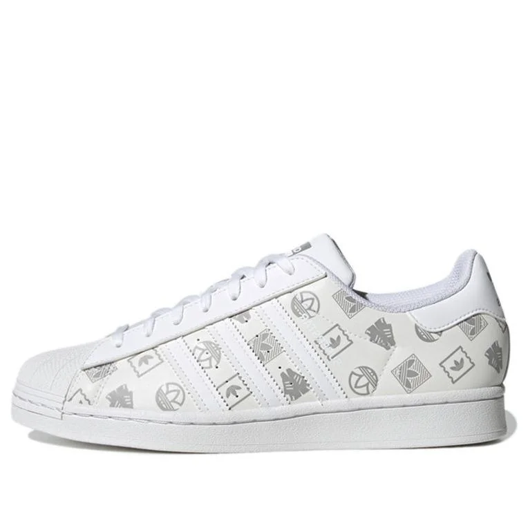 adidas originals Unisex Superstar Sneakers Silver/Grey GX8413 - 1