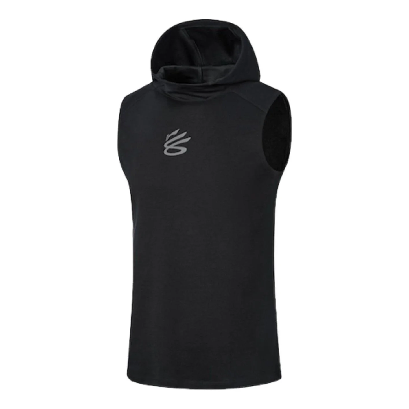 Li-Ning x Curry China Tour Hooded Tank Top 'Black' AVSW195-4 - 1