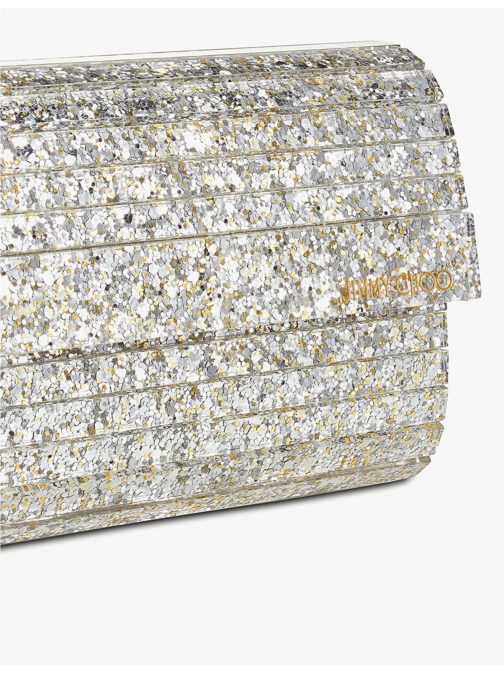 Sweetie glitter acrylic clutch - 3