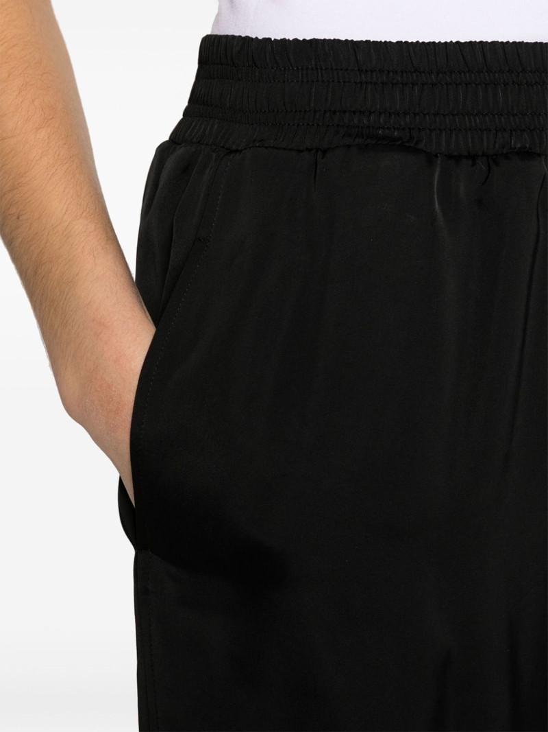 wide-leg satin trousers 5
