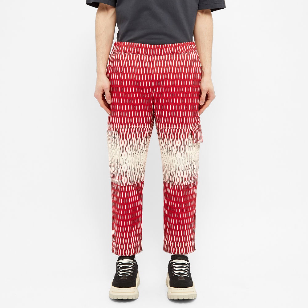 Kenzo Tapered Cropped Cargo Pant - 4