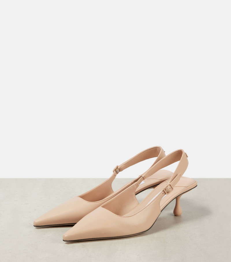 Amel 50 leather slingback pumps 5