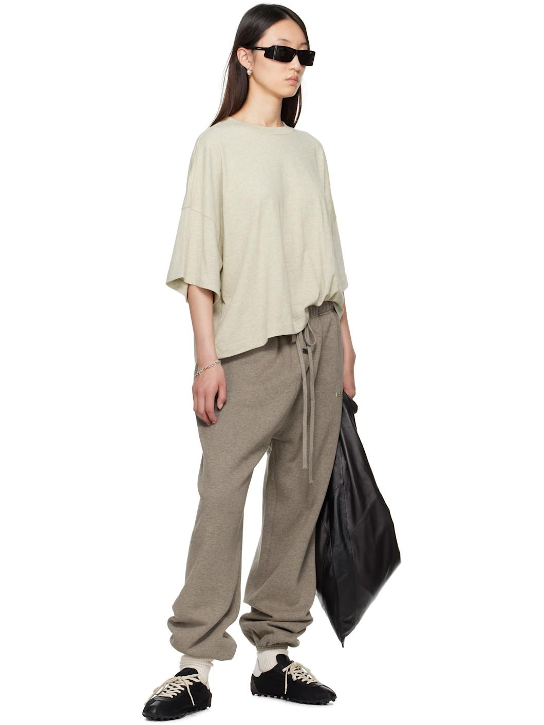 Brown Classic Sweatpants - 4