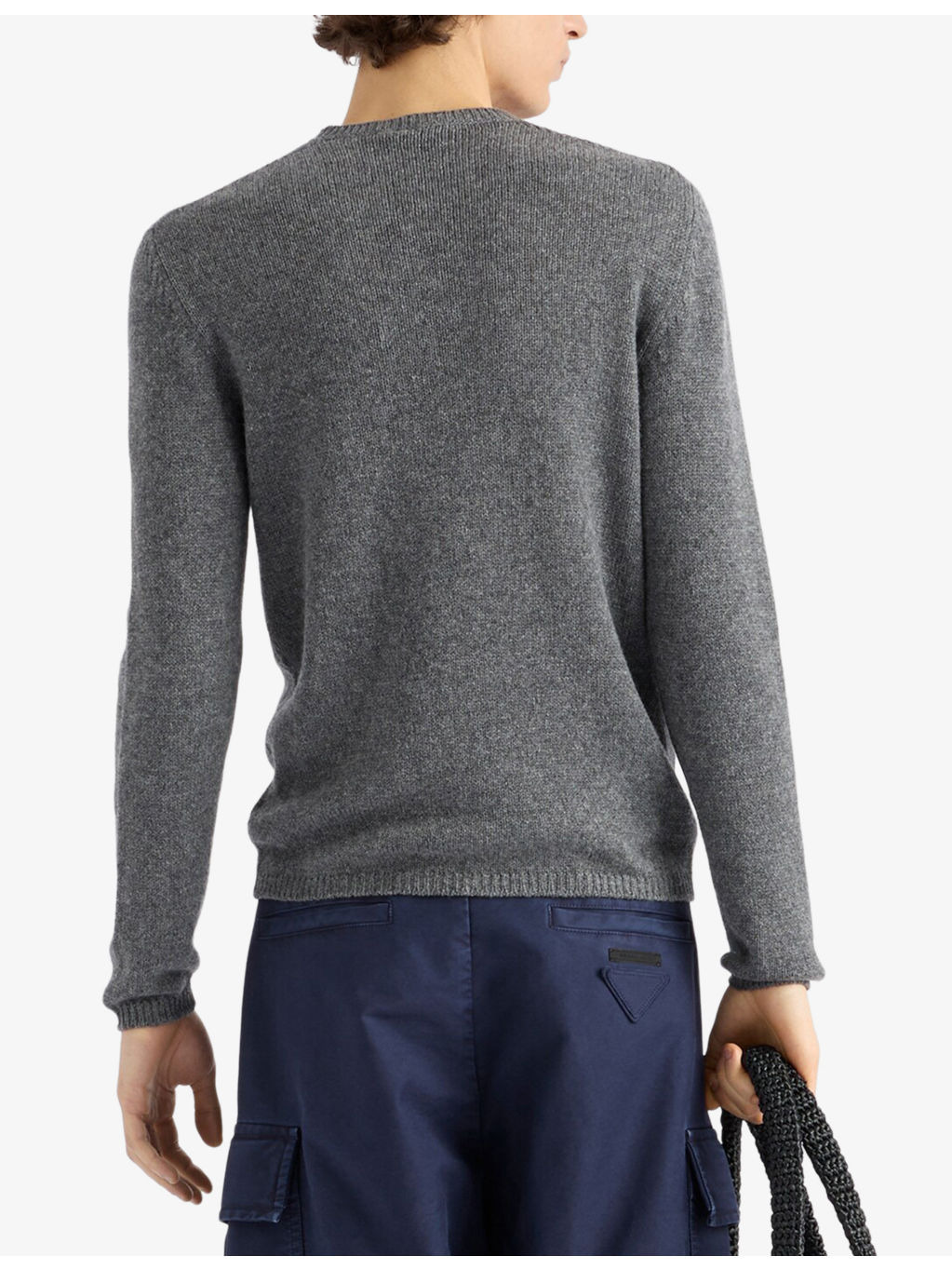 Crewneck regular-fit cashmere jumper - 4