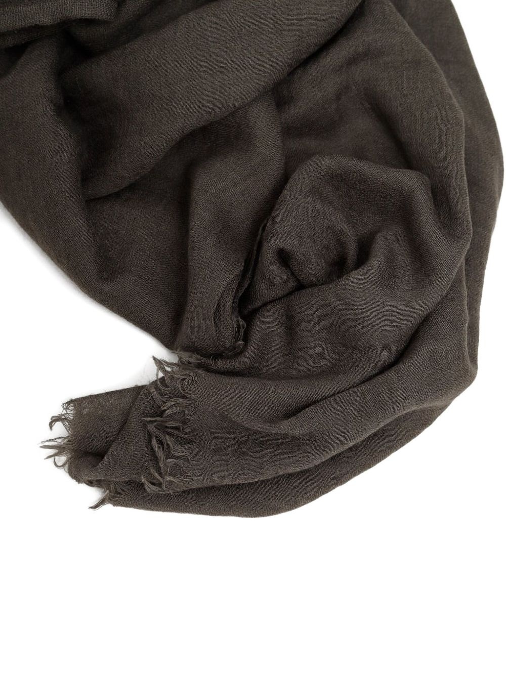 frayed-edge scarf - 2