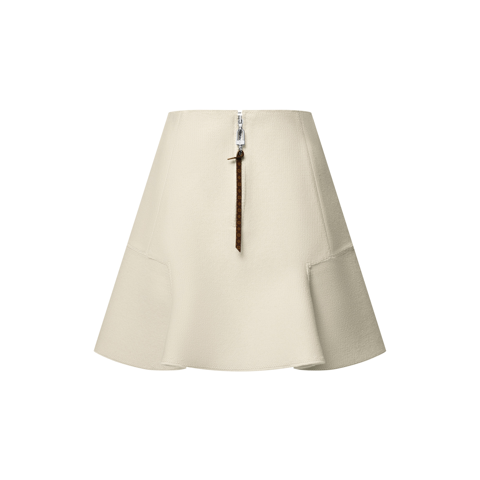Compact Knit Mini Skirt - 3