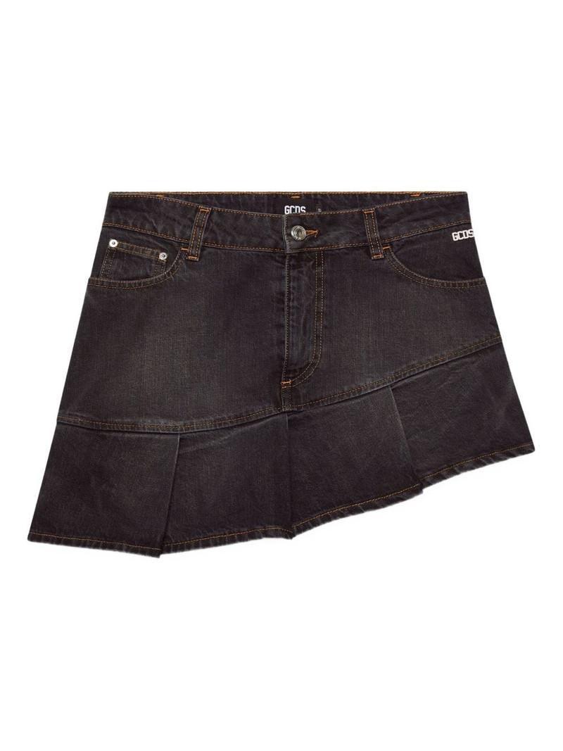 denim mini skirt 1