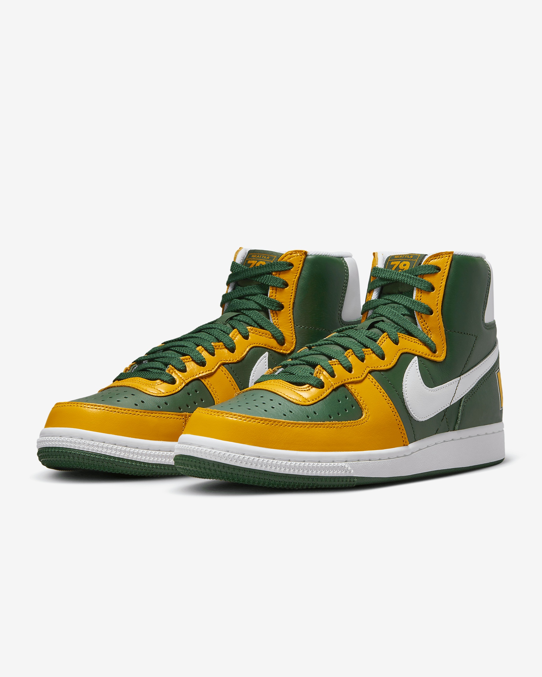 Nike Terminator High Shoes Sneakers Black Forest/Del Sol FN4442-300 US 8.5 Nike Men main image 4
