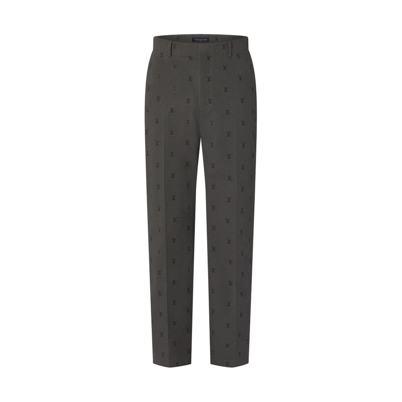 Jacquard Cotton Classic Pants 1