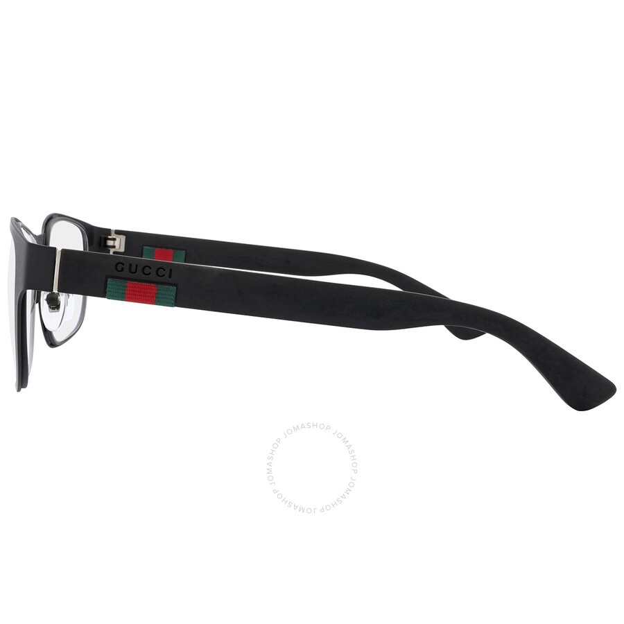 Gucci Demo Square Men's Eyeglasses GG0013O 001 55 - 4