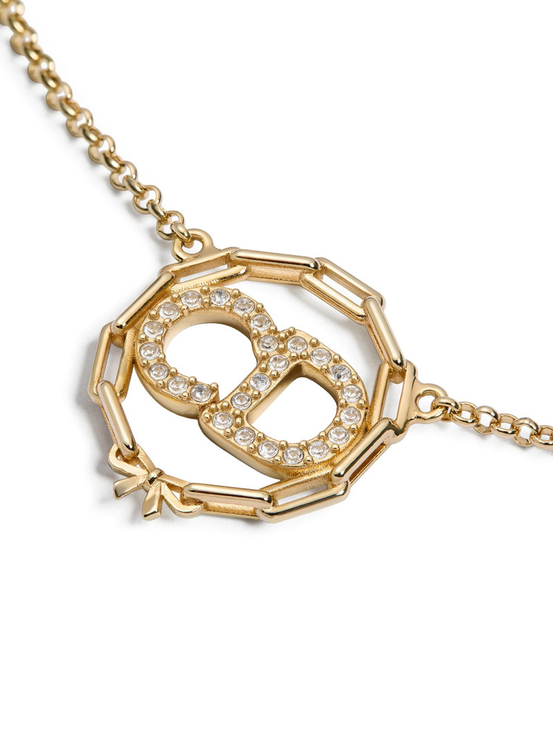 Dior CD CIRCLE CHAIN NECKLACE IN METAL WITH GOLD FINISH outlook