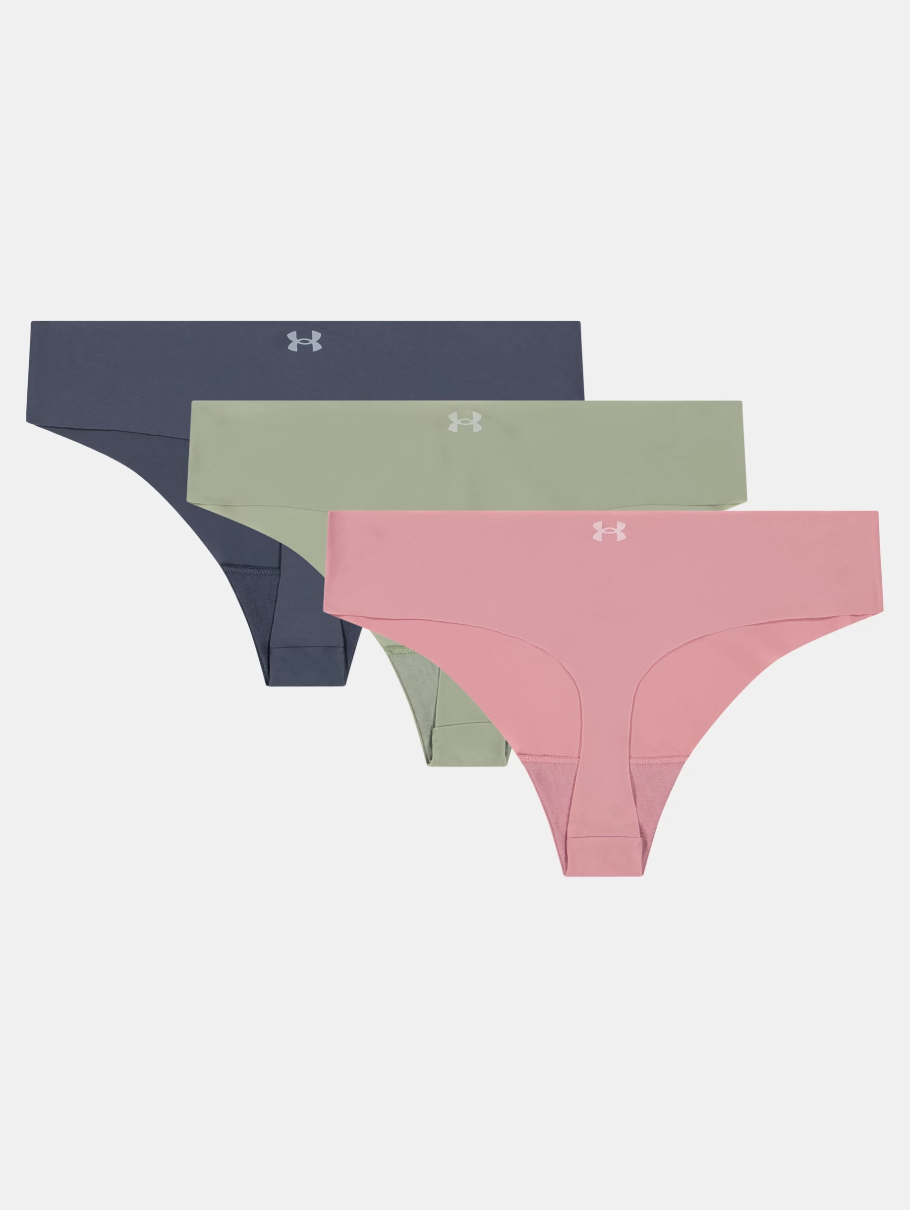 Women's UA Essential Stretch 3-Pack No Show Thong - 2