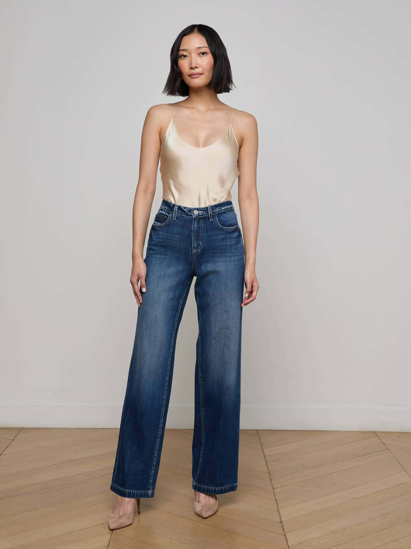 L'AGENCE Clayton Wide-Leg Jean outlook