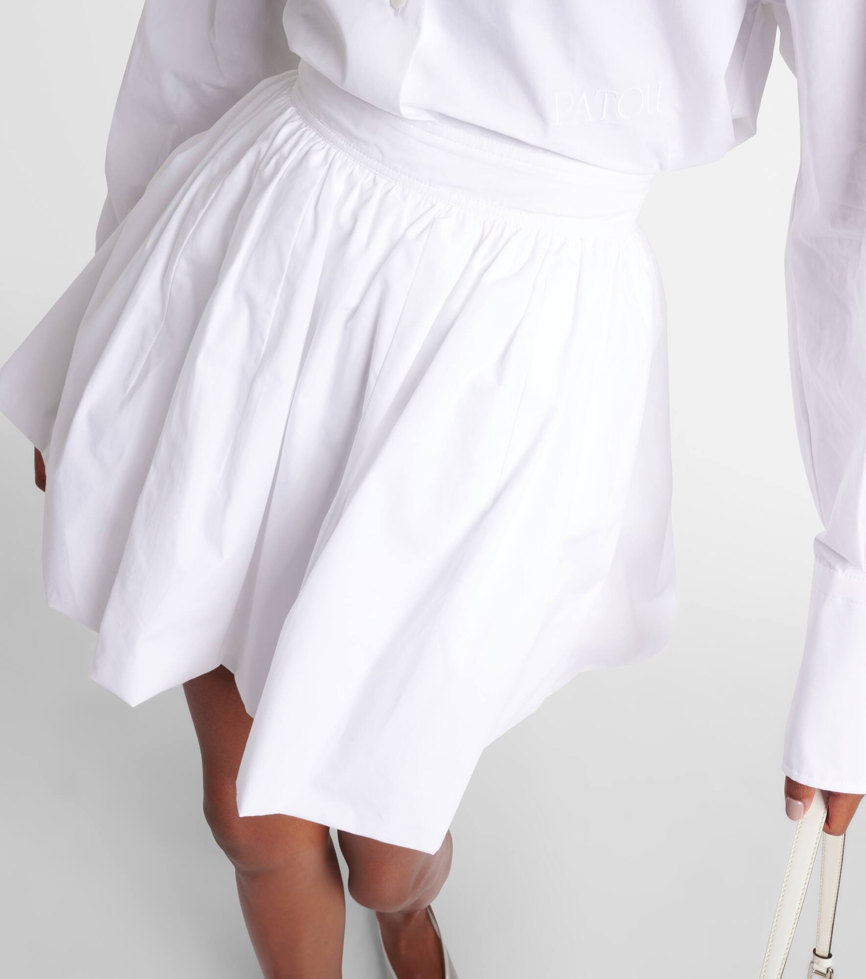 Cotton miniskirt - 5