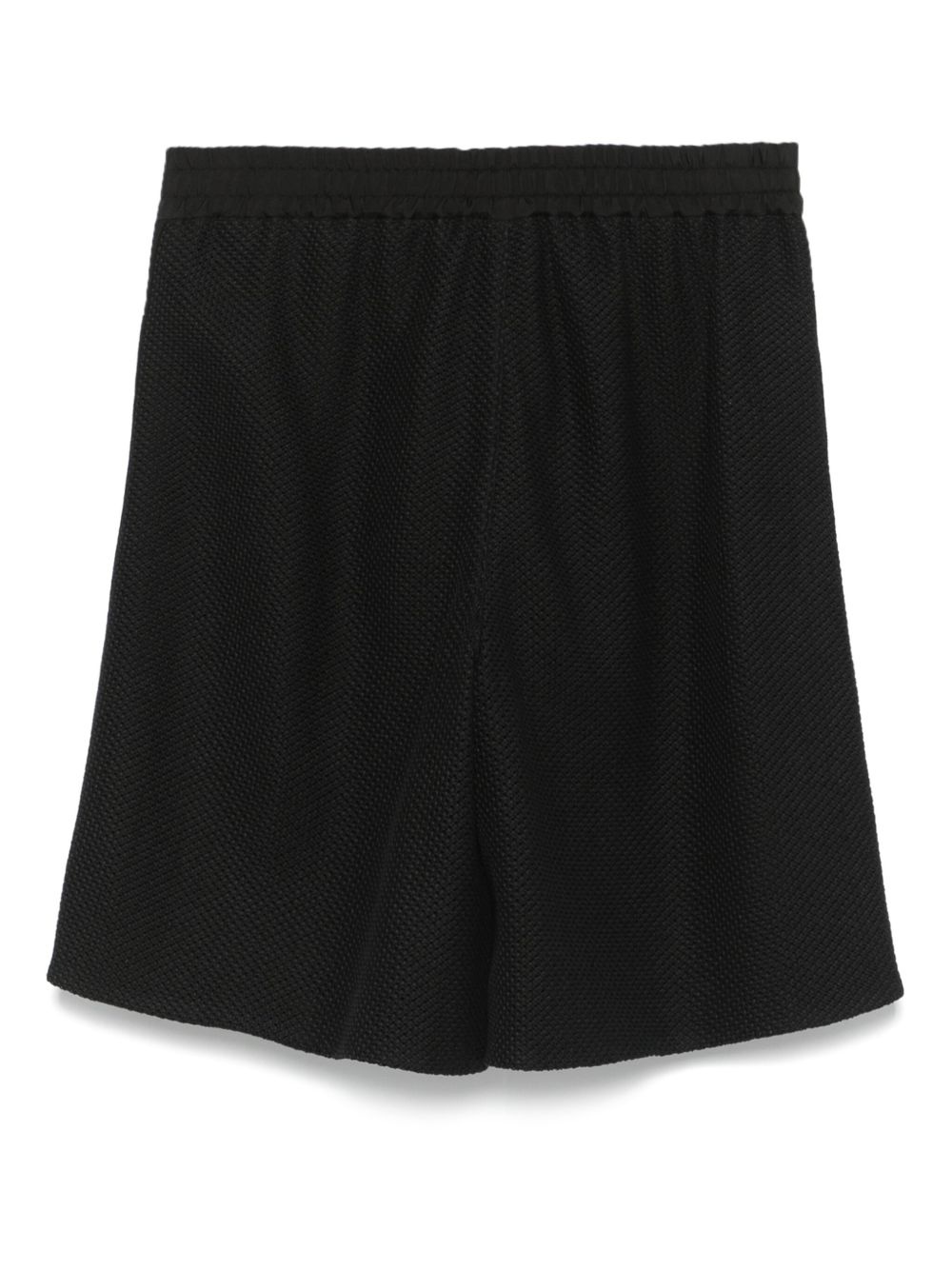 interwoven-design shorts - 2