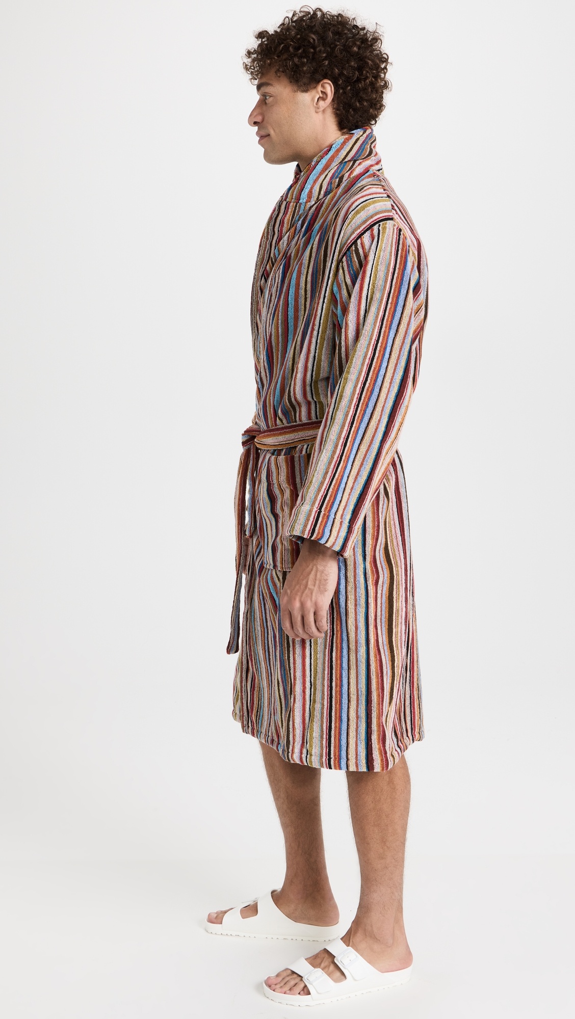 Multi Stripe Robe - 3