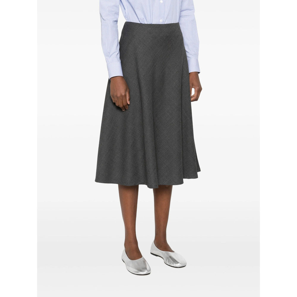 TAGLIATORE - Tagliatore Grey Skirts - A-Line Skirts Women - 4