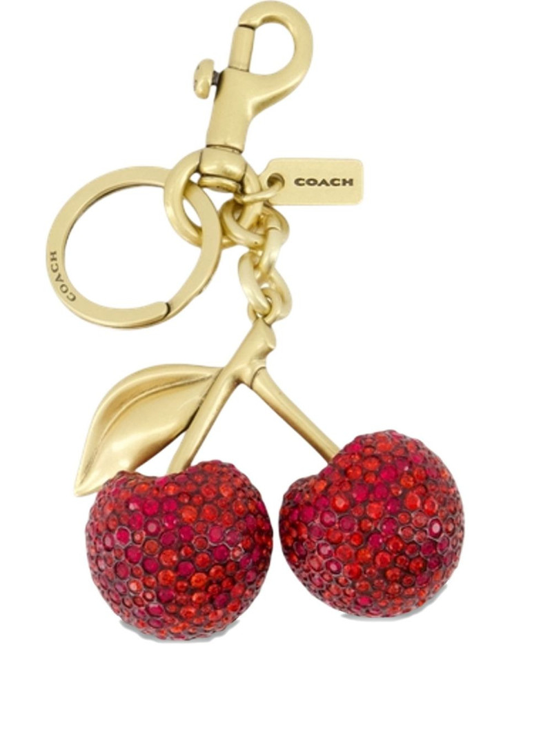 cherry-motif bag charm 1
