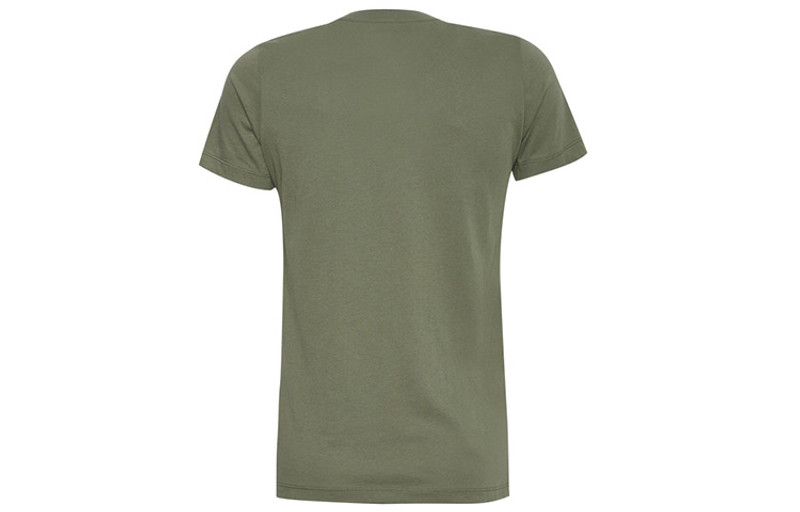 Converse (WMNS) Converse Classic Logo Printing Short Sleeve Grass Green 10009152-A13 outlook