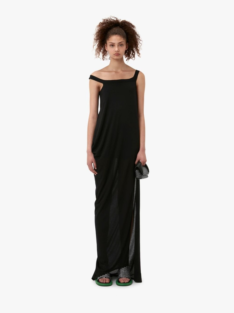 JW Anderson LONG ASYMMETRIC DRAPED DRESS outlook