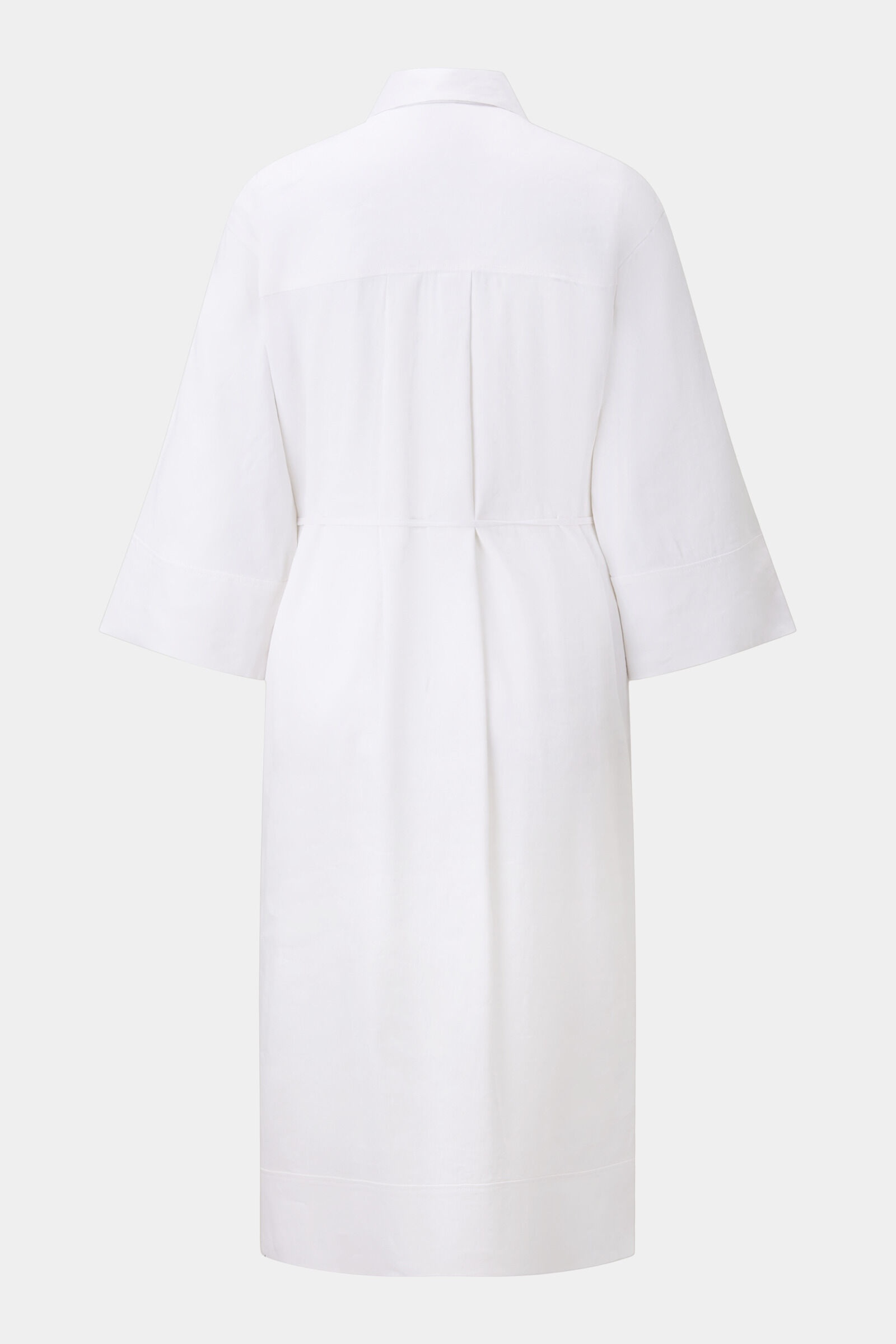 Reika shirt dress in White - 7