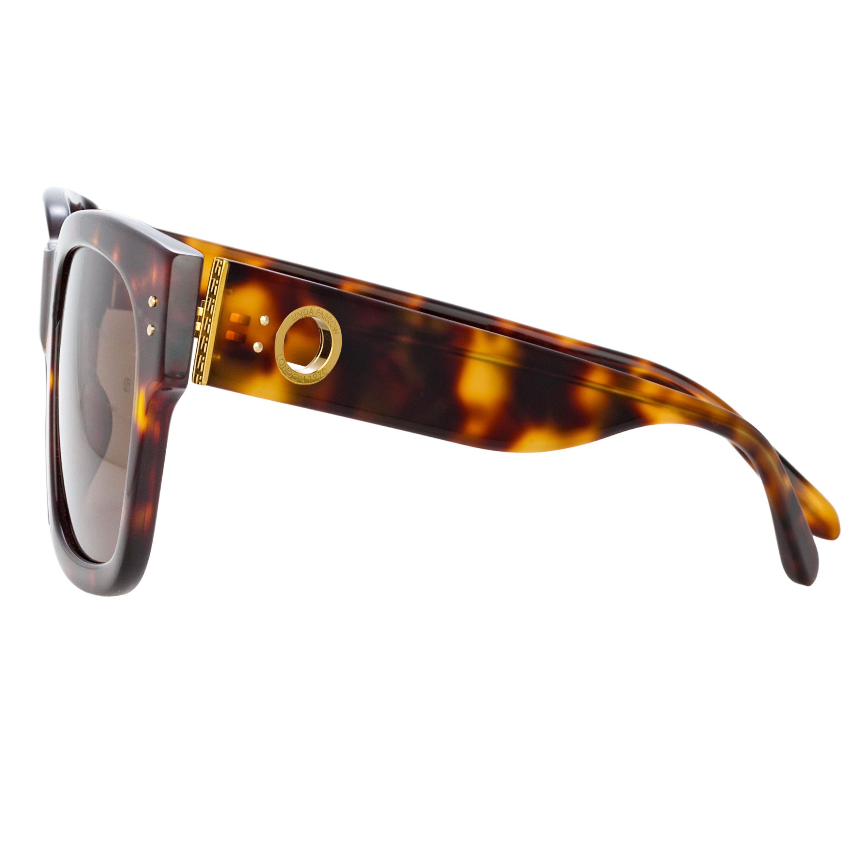 Amber Sunglasses in Tortoiseshell - 2